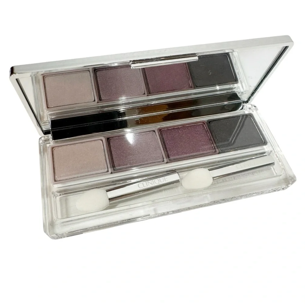 CLINIQUE NEW Makeup Bundle New Unused Pencil, Lipstick, and Eyeshadow Palette